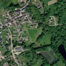 Vue satellite de Abri pour cyclotourisme à Kerlaz