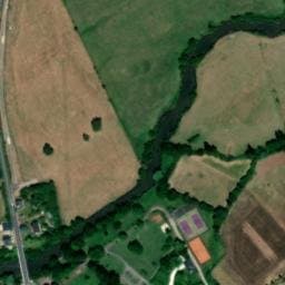 Vue satellite de Camping La Place aux Champs à Vouvray-sur-Huisne