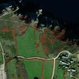 Vue satellite de Pointe Du Van à Plogoff