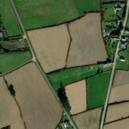 Vue satellite de Camping Municipal de Kerros à Goulien