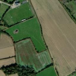 Vue satellite de Camping municipal de Goulien à Primelin