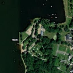 Vue satellite de Camping Le Lac Ô Fées à Le Croisty