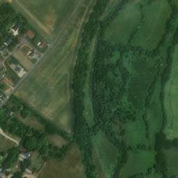 Vue satellite de Aire de stationnement camping-cars ferme équestre du Mont Cruchet à Ruillé-en-Champagne