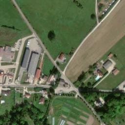 Vue satellite de Aire de camping-car d'Essoyes à Essoyes