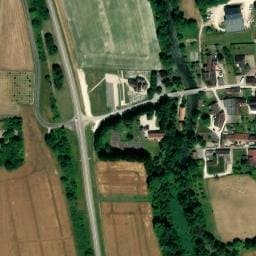 Vue satellite de Aire de camping-car Buxeuil à Celles-sur-Ource