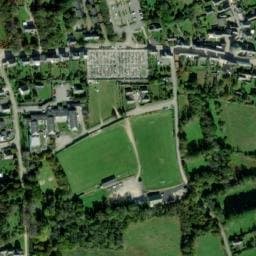 Vue satellite de Aire de camping-car à Plogoff à Plogoff
