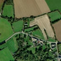 Vue satellite de Camping de Keringa à Primelin