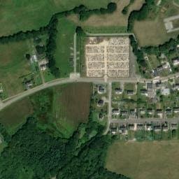 Vue satellite de Aire de camping-car à Le Saint à Le Saint