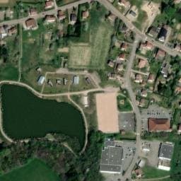 Vue satellite de Aire de camping-car à Xertigny (2) à Xertigny