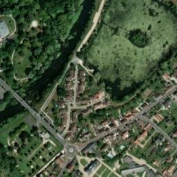 Vue satellite de Aire de camping-car à Cepoy à Cepoy