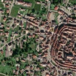 Vue satellite de Domaine Pierre de Vigne Accueil de camping-car à Eguisheim