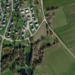 Vue satellite de Aire de stationnement de la Fontaine Saint-Éloi à Kerfourn