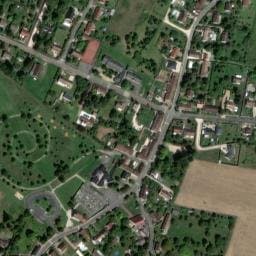 Vue satellite de Paucourt Aire Municipale à La Chapelle-Saint-Sépulcre