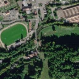 Vue satellite de Aire d'accueil des camping-Cars Munst'aire à Eschbach-au-Val