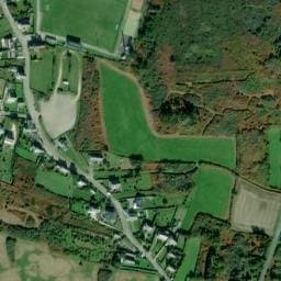 Vue satellite de Aire Municipale de Plogoff à Plogoff