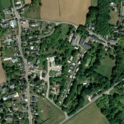 Vue satellite de Camping L'Oiseau de Pan à Chartres-de-Bretagne