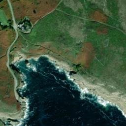 Vue satellite de Bivouac à Plogoff à Plogoff