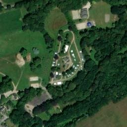 Vue satellite de Camping Kerisole*** à Saint-Thurien