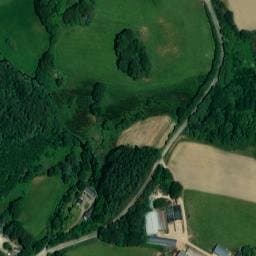 Vue satellite de L'Ile aux oiseaux à Guern
