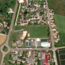 Vue satellite de Aire de camping-car à Châteauvillain à Châteauvillain