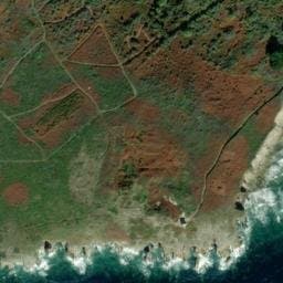 Vue satellite de Abri de la pointe Ty Déved à Primelin