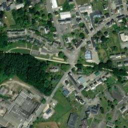 Vue satellite de Aire de camping-car à Saint-Thurien à Saint-Thurien