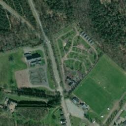 Vue satellite de Camping municipal Paimpont à Paimpont