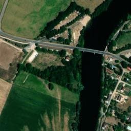 Vue satellite de Camping des Îles à Saint-Julien-du-Sault