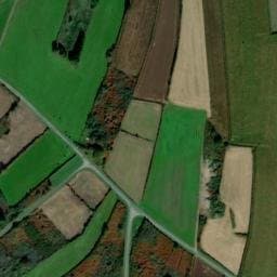 Vue satellite de Camping GCU Plouhinec à Plouhinec