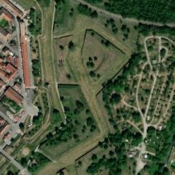 Vue satellite de Aire de camping-car à Algolsheim à Algolsheim