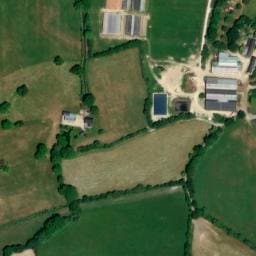 Vue satellite de Camping Ferme Arc en Ciel à Bazougers