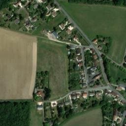 Vue satellite de Aire de services pour camping-car à La Selle-en-Hermoy
