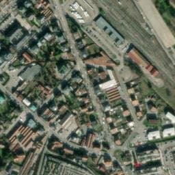 Vue satellite de Aire de camping-cars de Remiremont à Saint-Amé