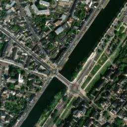 Vue satellite de Aire de camping-cars du Mans à Coulaines