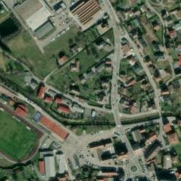 Vue satellite de Borne de services à Vagney