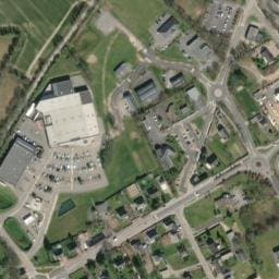 Vue satellite de Aire de camping-car à Plélan-le-Grand à Plélan-le-Grand