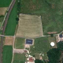 Vue satellite de Hébergements insolites à la Ferme Aventure à La Chapelle-aux-Bois