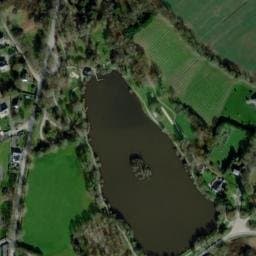 Vue satellite de Camping municipal de Coetdan à Évellys