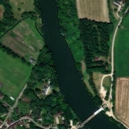 Vue satellite de Camping à Saint-Aubin-sur-Yonne à Saint-Aubin-sur-Yonne