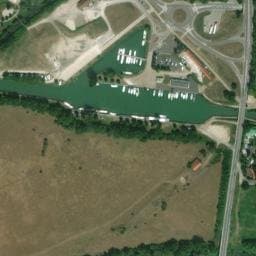 Vue satellite de Place du port à Saint-Florentin à Saint-Florentin