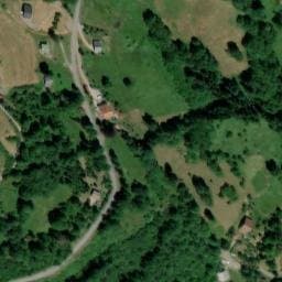 Vue satellite de La Ferme du vieux Sapin à Rochesson