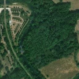 Vue satellite de Camping de l'Armançon à Saint-Florentin