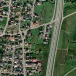 Vue satellite de Aire de camping-car à Vœgtlinshoffen à Vœgtlinshoffen