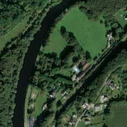 Vue satellite de Aire de camping-car à Bubry à Bubry