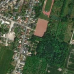 Vue satellite de Camping municipal du Donjon à Montliard