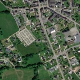 Vue satellite de Camping la Rocaille à Plogastel-Saint-Germain