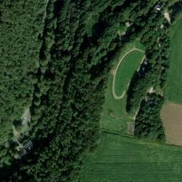 Vue satellite de Camping de Pont Calleck à Berné