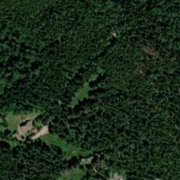 Vue satellite de La Chambre de Charlemagne à Basse-sur-le-Rupt