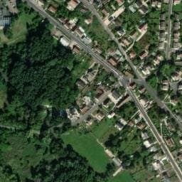 Vue satellite de Aire de services et stationnement pour camping-car à Amilly