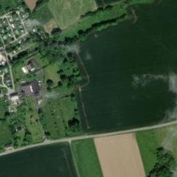 Vue satellite de Camping les peupliers à Pouldreuzic